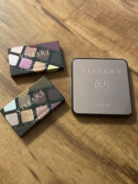 VISEART PARIS Eyeshadow Palette Trio - 25 shades - NEVER USED/SWATCHED